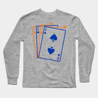 Deuces Wild Long Sleeve T-Shirt